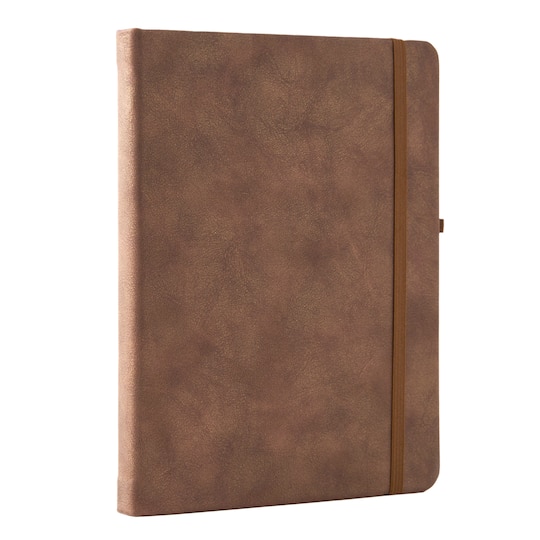 Brown Premium Hardcover Dot Journal, 6" x 8" by Artist's Loft™